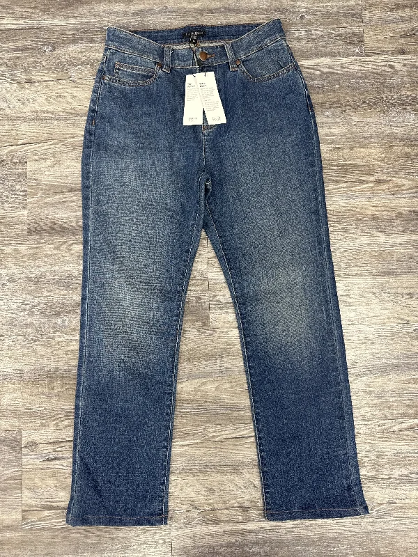 Men's Straight-Leg Jeans in Dark WashJeans Straight By Eileen Fisher  Size: 6p