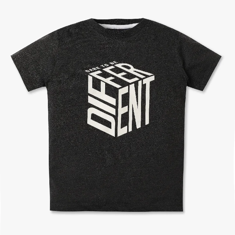 Men's Shirts with Mandarin CollarsBoys Graphic Crew Neck Half Sleeve T-Shirt