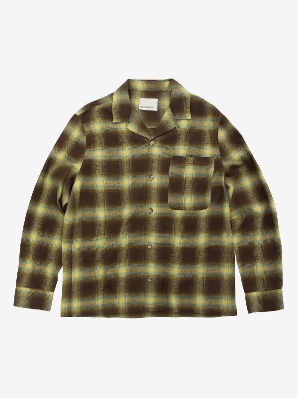 Men's Crew Neck T-Shirts for Everyday WearMagic Castles Cisco Shirt - Chestnut Check