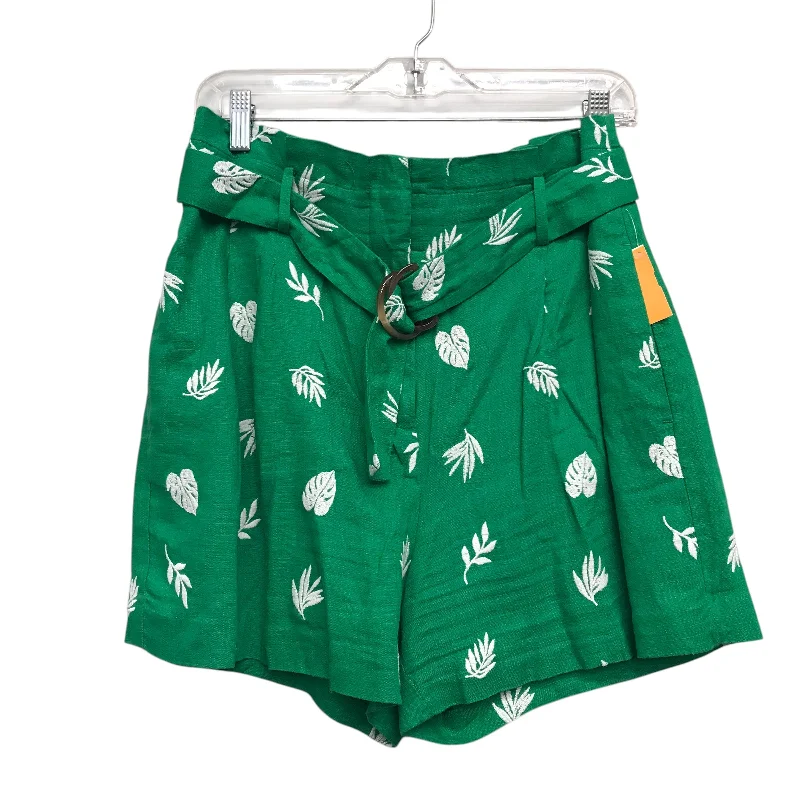 Versatile Men's ShortsShorts By Ann Taylor In Green & White, Size:8