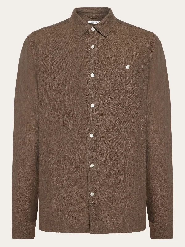 Men's Minimalist Shirts for a Clean LookCustom fit linen shirt - Tuffet