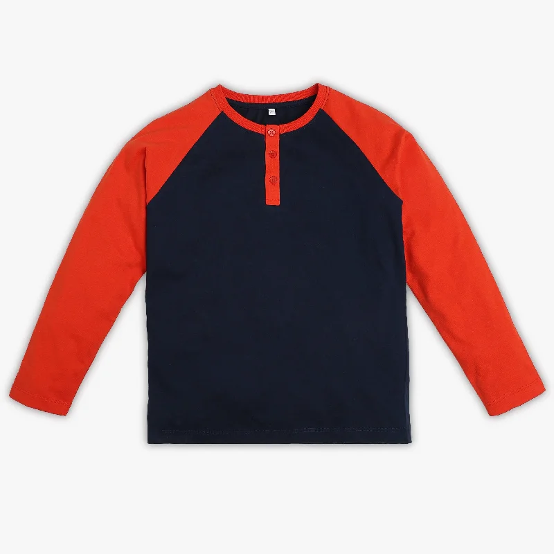 Men's Shirts with Tab CollarsBoys Regular Fit Solid T-Shirt