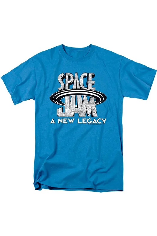 Men's Shirts with Belt AttachmentsSpace Jam 2 Space Jam 2 Logo Circuits Short Sleeve Adult Tee / T-Shirt