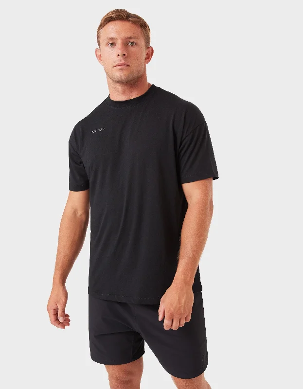 Men's Shirts with CollarsREC GEN - Oxy Mass Tee Black