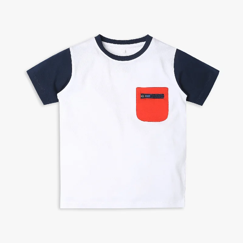 Men's Shirts with Floral PrintsBoy's Regular Fit Solid T-Shirt
