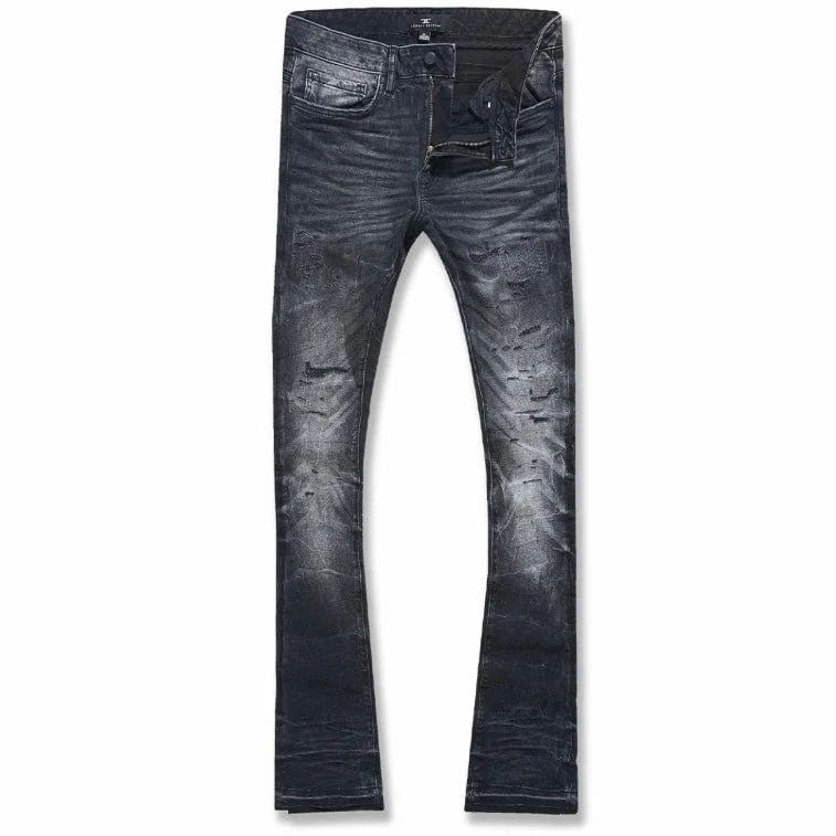 Casual Men's ChinosJordan Craig Martin Stacked Desperado Denim Jean (Black Shadow) JTF351R