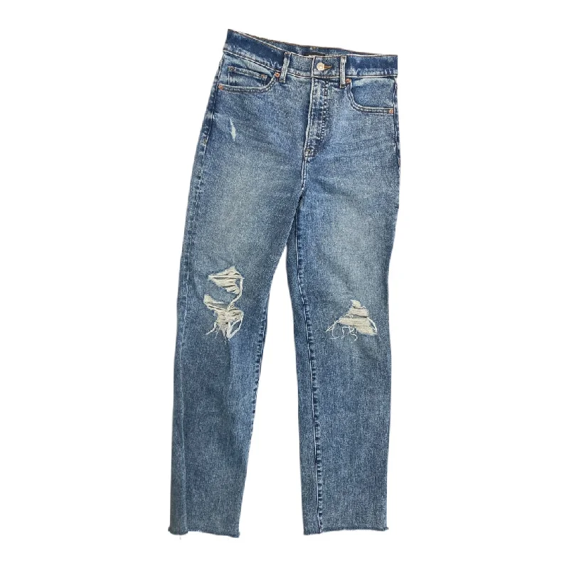 Men's Jeans for a Dressy OccasionJeans Straight By Express In Blue Denim, Size:4