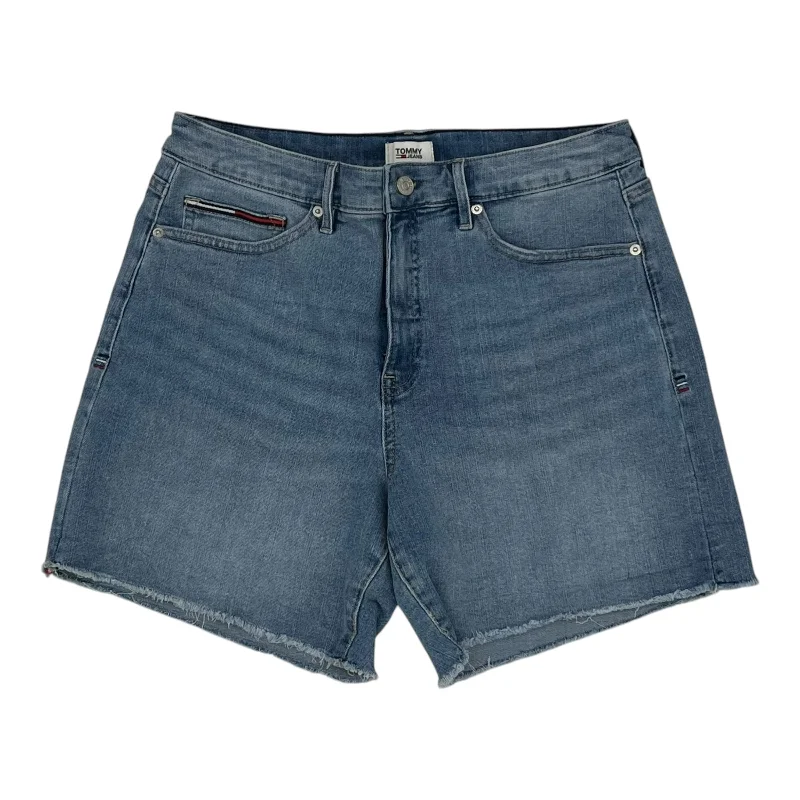 Men's Pants with Water-Resistant FabricShorts By Tommy Hilfiger In Blue Denim, Size:10