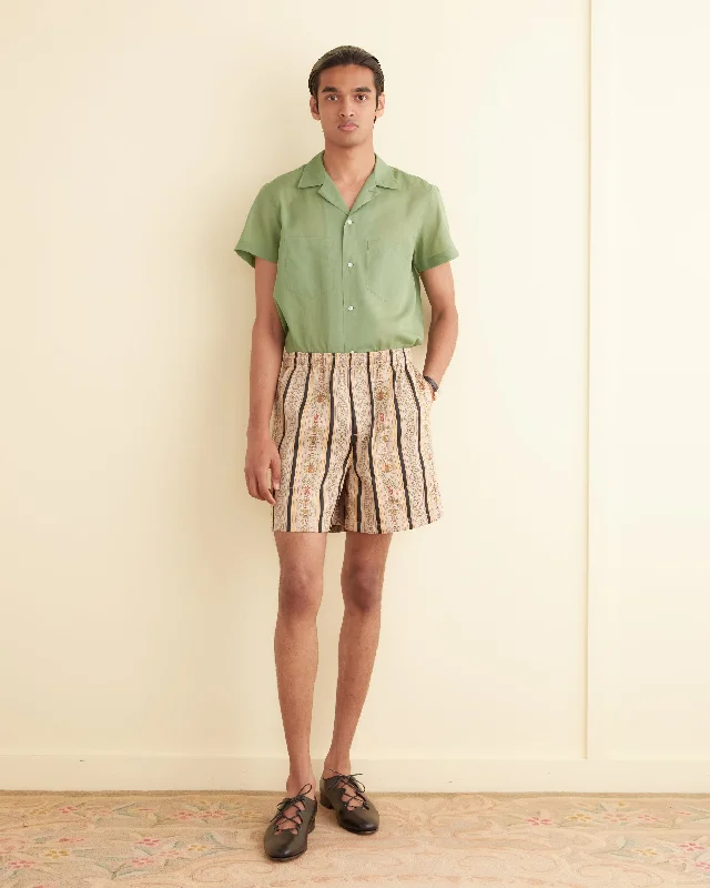 Men's Pants with Antimicrobial TreatmentFloret Brocade Shorts