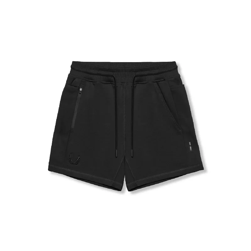 Men's Dress Pants for Special Occasions0867. Tech-Terry™ Sidelock Sweat Short - Black