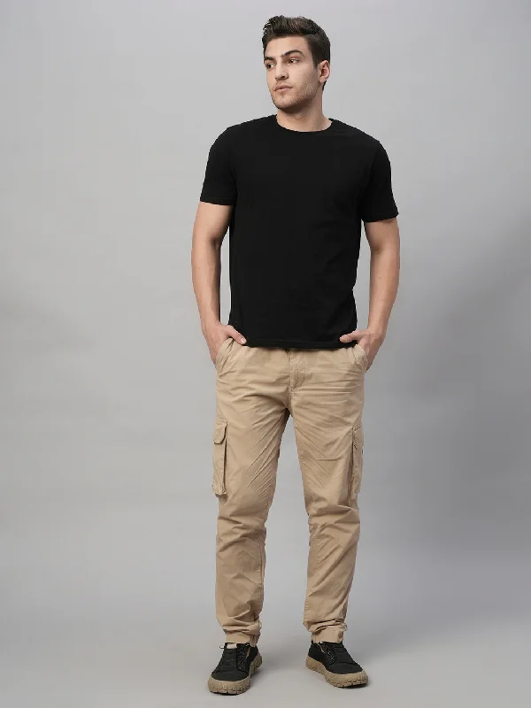 Men's Patterned Pants with Animal PrintsMens 100% Cotton Cargo Pants Khaki