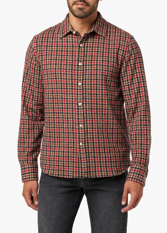 Men's Henley T-Shirts for a Casual TwistTHE LOGGER KNIT SHIRT