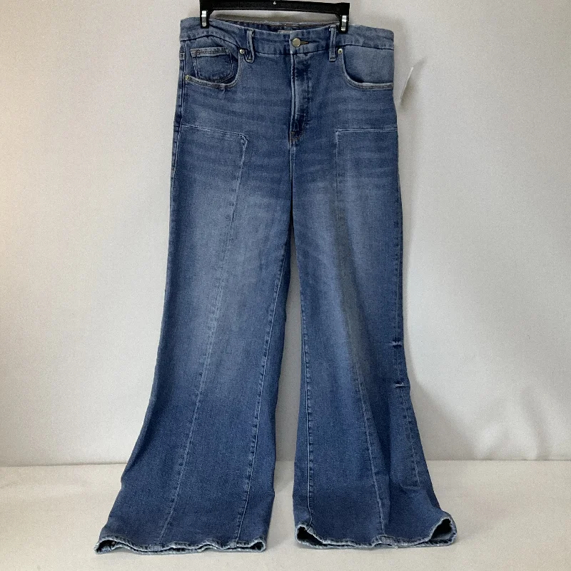 Zip-Fly Men's JeansJeans Wide Leg By Good American  Size: 12