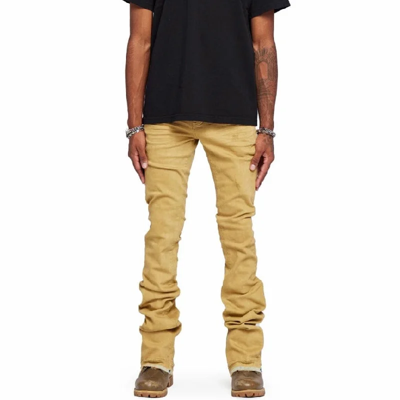 Men's Work Pants for Durability and ComfortValabasas Mr. Extendo Super Stacked Denim (Mocha) VLBS2321