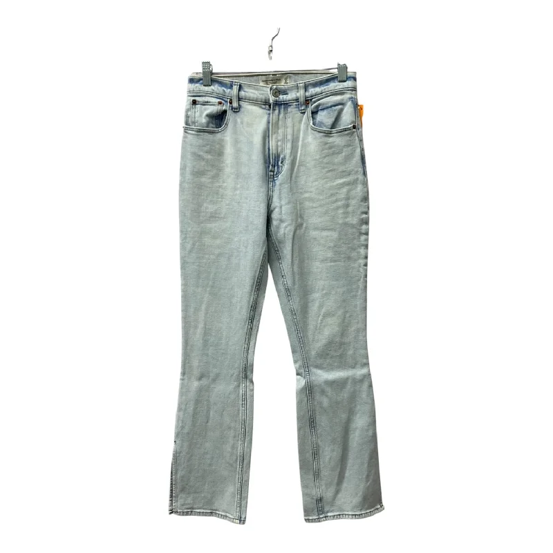 Cool Men's JeansJeans Boot Cut By Abercrombie And Fitch In Blue, Size:4