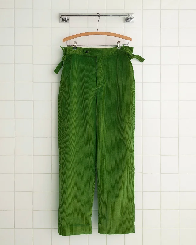Men's Pants with Patchwork PatternsShamrock Green Trousers