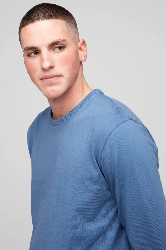 Comfortable Men's Flannel ShirtsMen's Long Sleeve T Shirt - RAF Blue