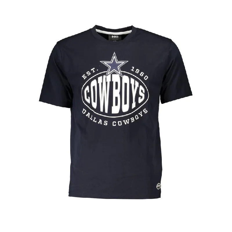 Men's Shirts with Pleated HemlinesHugo Boss Cotton Men Men's T-Shirt