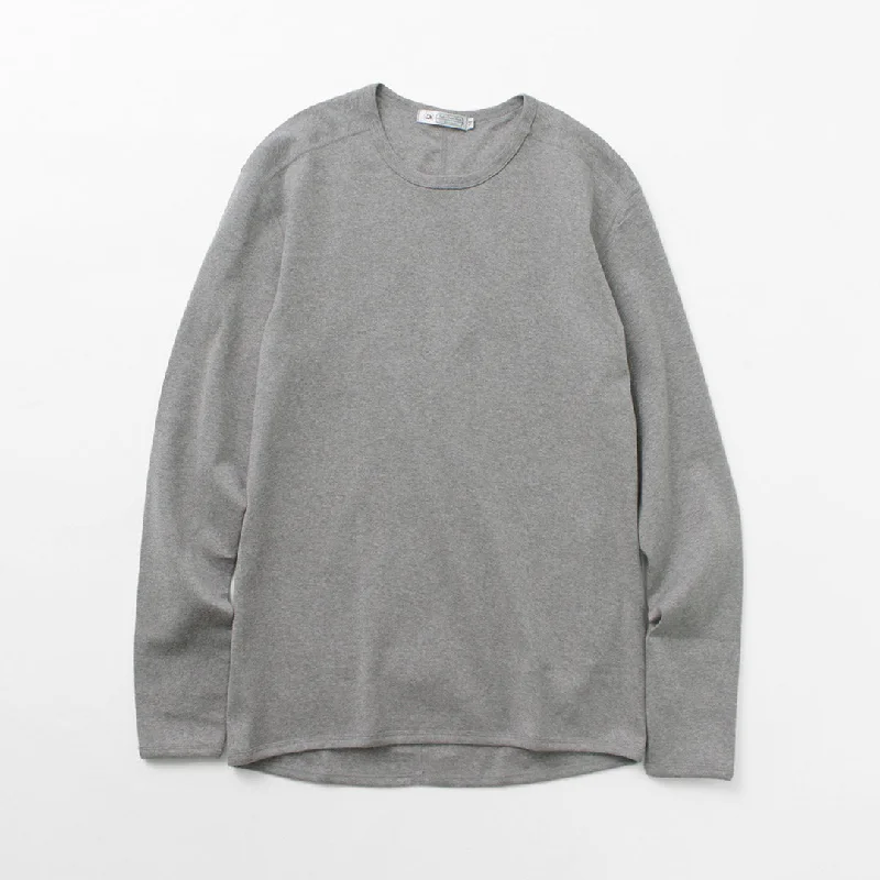 Men's Shirts with Embellished HemlinesRE MADE IN TOKYO JAPAN / Perfect Inner Giza Cotton Crew T-shirt