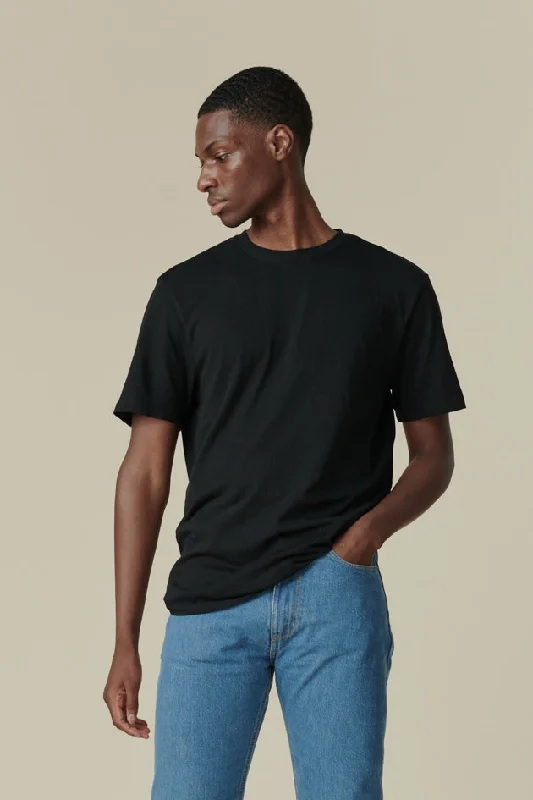 Men's Custom-Fit Shirts for a Personalized LookMen's Short Sleeve T Shirt Plastic Free - Black