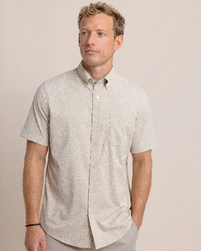 Men's Graphic Print T-Shirts for a Statement LookJaw Breakers Intercoastal Short Sleeve Sport Shirt