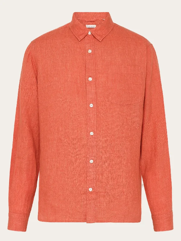 Men's Polo Shirts for Sports and Casual WearCustom fit linen shirt - Langoustino
