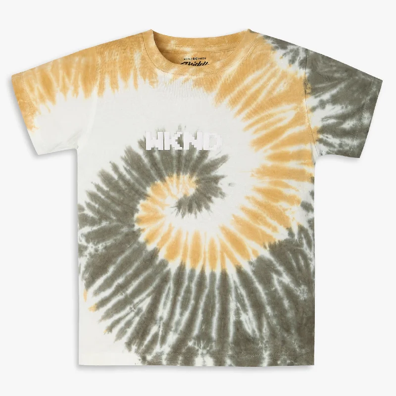 Men's Shirts for Beach OutingsBoys Regular Fit Tie - Dye T-Shirt