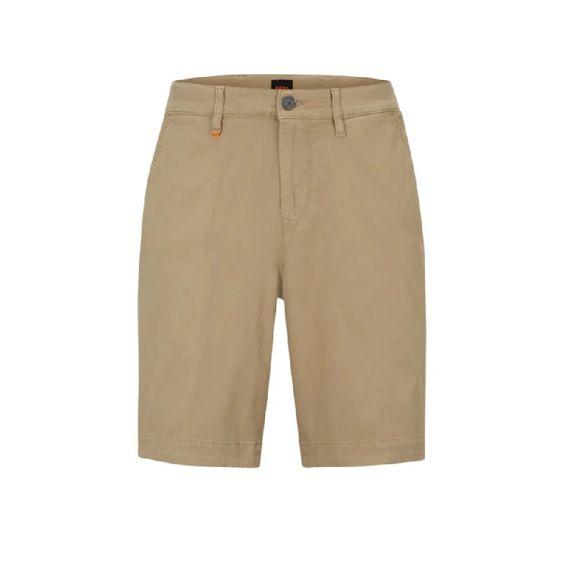 Men's Patterned Pants with Geometric DesignsTapered-fit shorts in a cotton blend