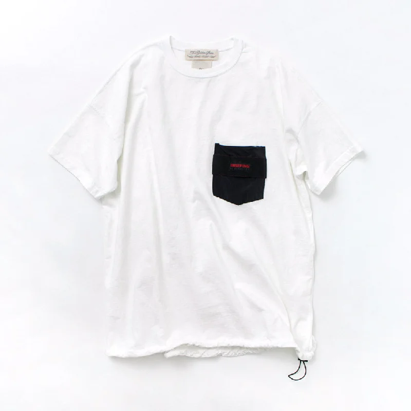 Men's Shirts with Patch PocketsREMI RELIEF x BRIEFING / Collaboration jersey pocket T-shirt