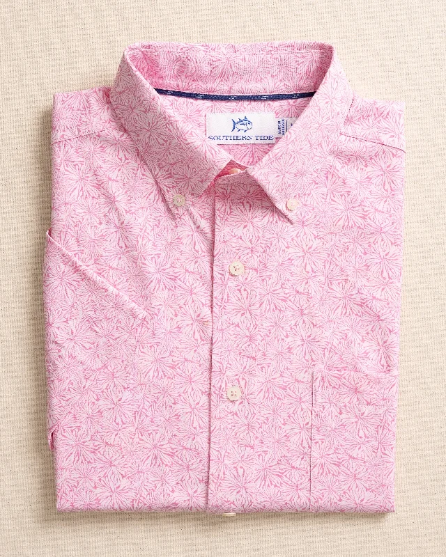 Men's Spread-Collar Shirts for a Bold StatementBloomz Intercoastal Short Sleeve Sport Shirt