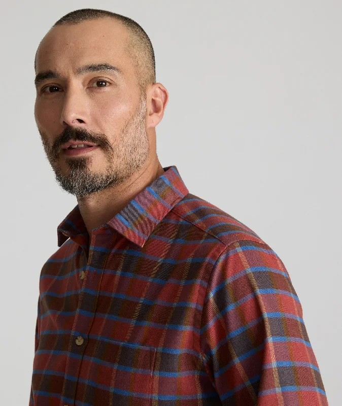 Men's Layering Shirts for Seasonal TransitionsWrinkle-Free Performance Flannel Ryan Shirt - FINAL SALE