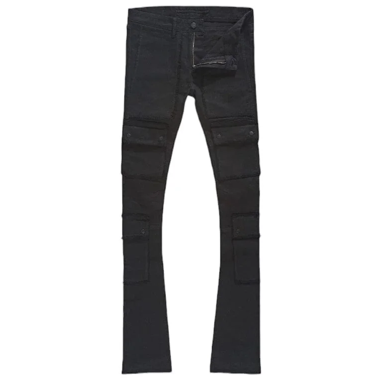 Durable Men's Work PantsJordan Craig Martin Stacked El Dorado Cargo Pants (Jet Black) JTF218