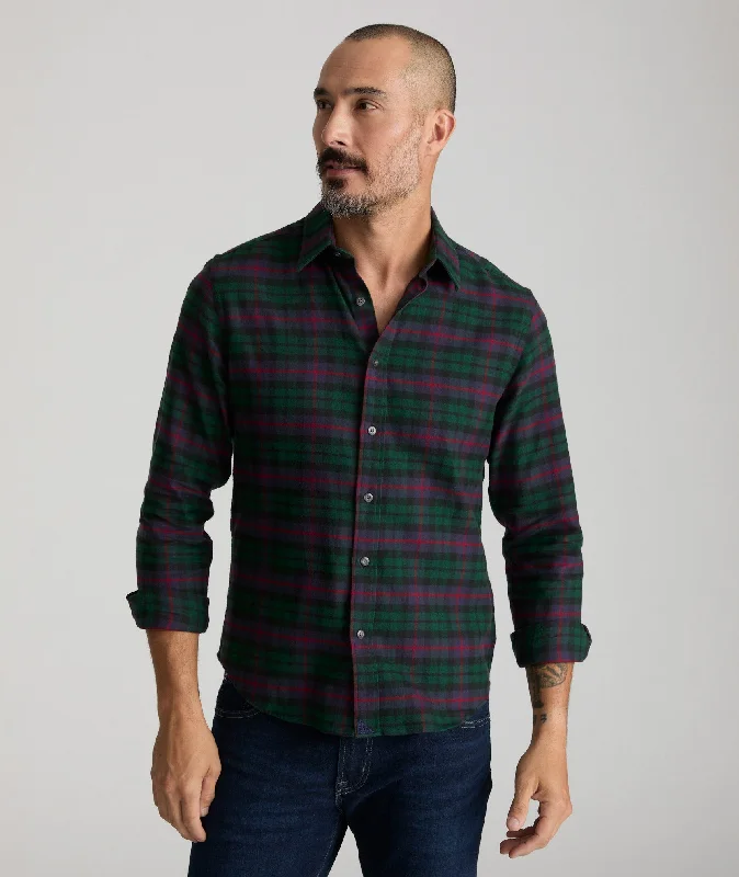 Men's French-Cuff Shirts for a Sophisticated EdgeFlannel Moncayo Shirt - FINAL SALE