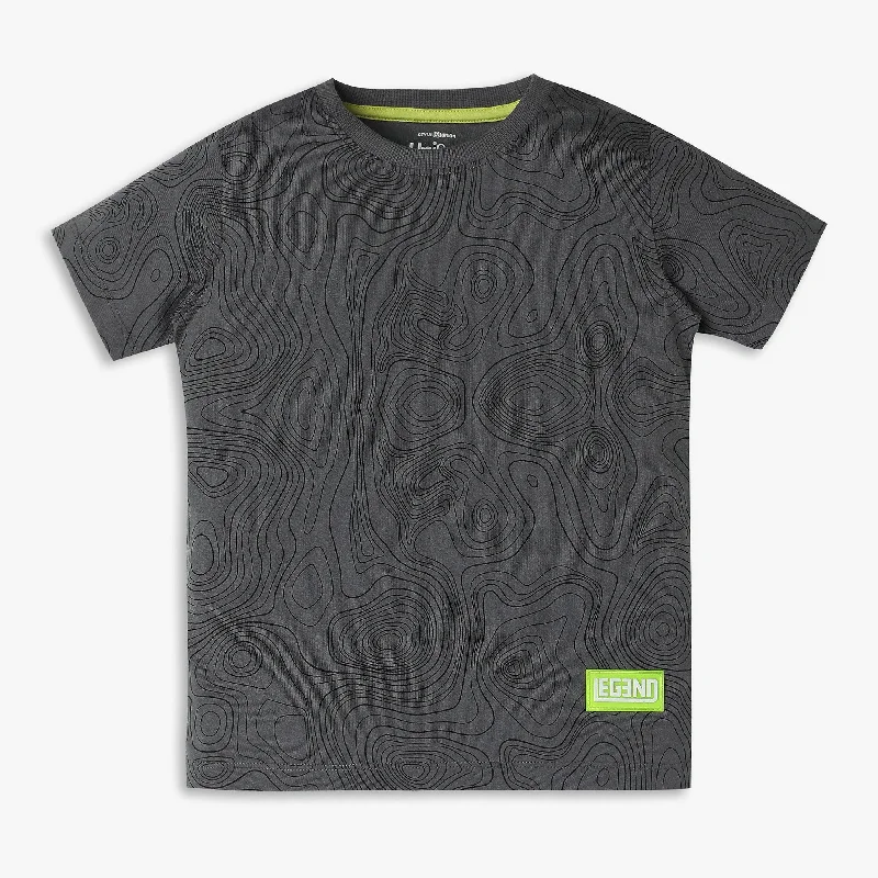 Men's Shirts with Pocket SquaresBoys Regular Fit Printed T-Shirt