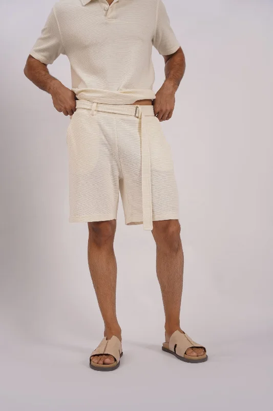 Men's Pants with UV ProtectionJACQUARD BERMUDA SHORTS