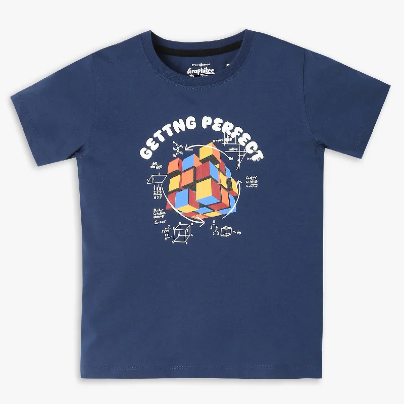 Men's Shirts for FishingBoys Regular Fit Graphic T-Shirt