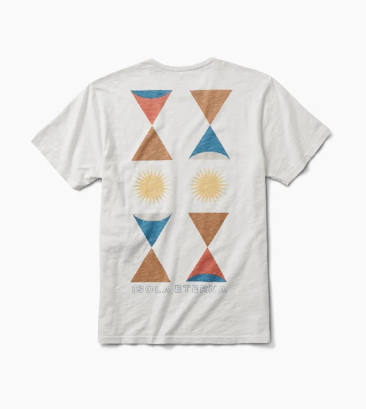 Men's Shirts with Surplice HemlinesIsola Eterna Premium Tee