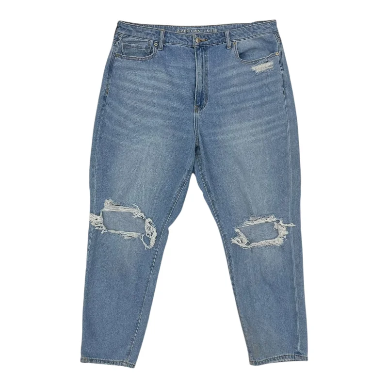 Men's Jeans for SportsJeans Boyfriend By American Eagle In Blue Denim, Size:18