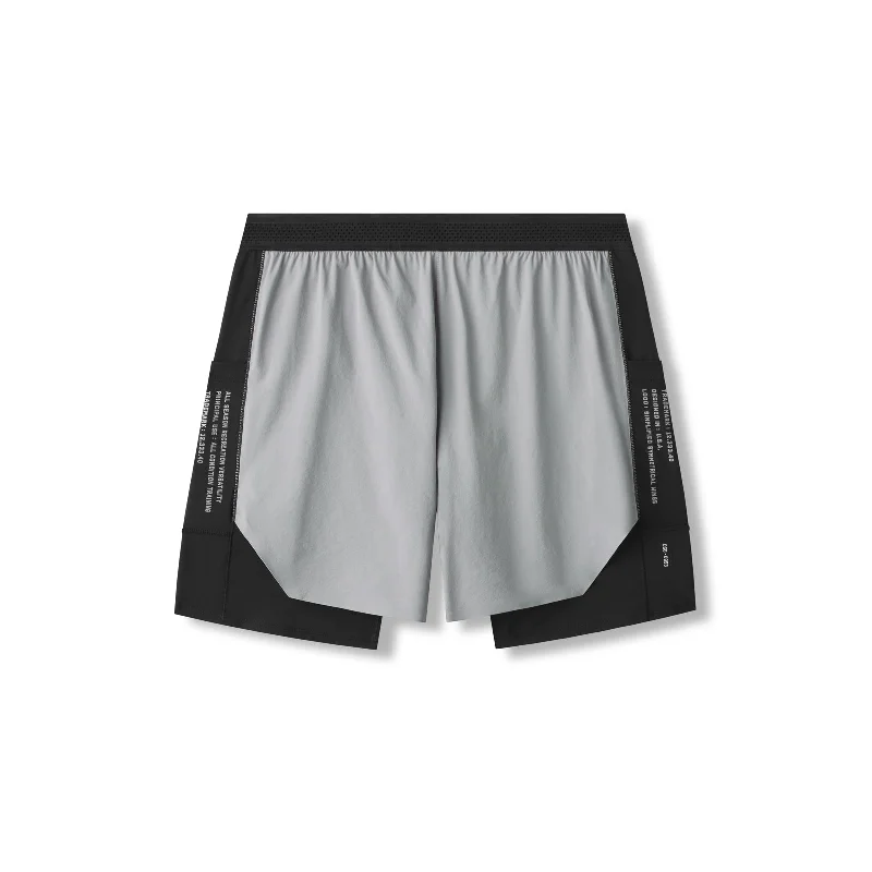 Men's Pants with Water-Resistant Fabric0953. Aerotex™ Hybrid Liner Short -  Slate Grey/Black