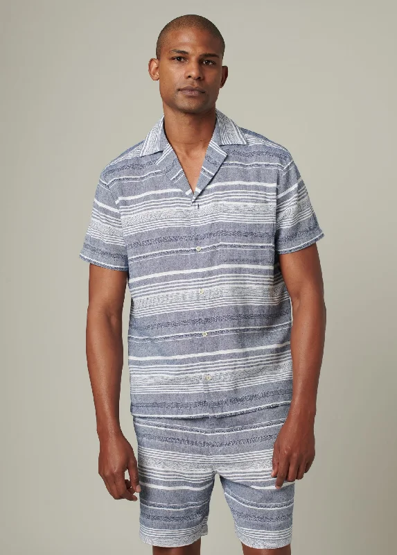 Men's Checked Short-Sleeve Shirts for Summer FunCHARLIE CAMP SHIRT