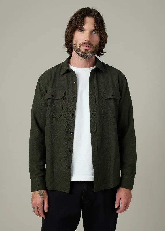 Men's Patterned Dress Shirts for a Unique TwistCHESTER FLANNEL SHIRT