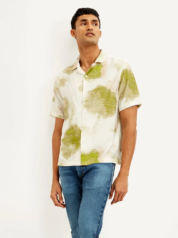 Men's Hawaiian Shirts for a Tropical VibeMen's Abstract Relaxed Fit Shirt