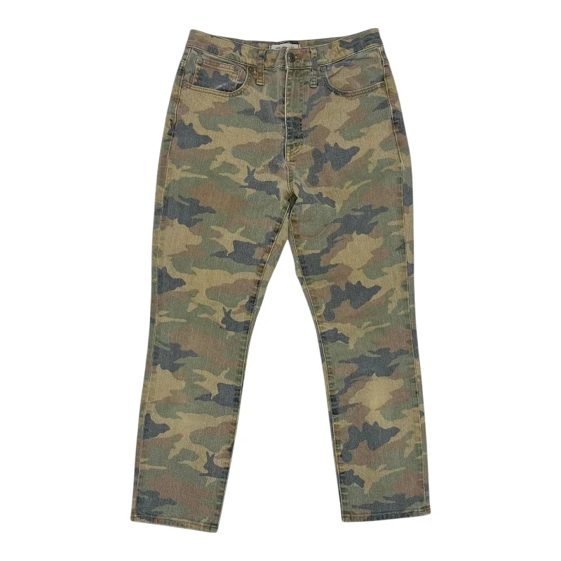 Men's Jeans for Everyday WearJeans Straight By Madewell In Camouflage Print, Size:6