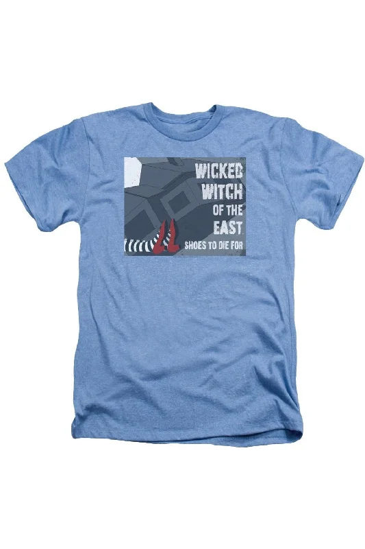Men's Shirts with Button-Down CollarsWizard Of Oz Shoes To Die For Adult Heather Tee / T-Shirt