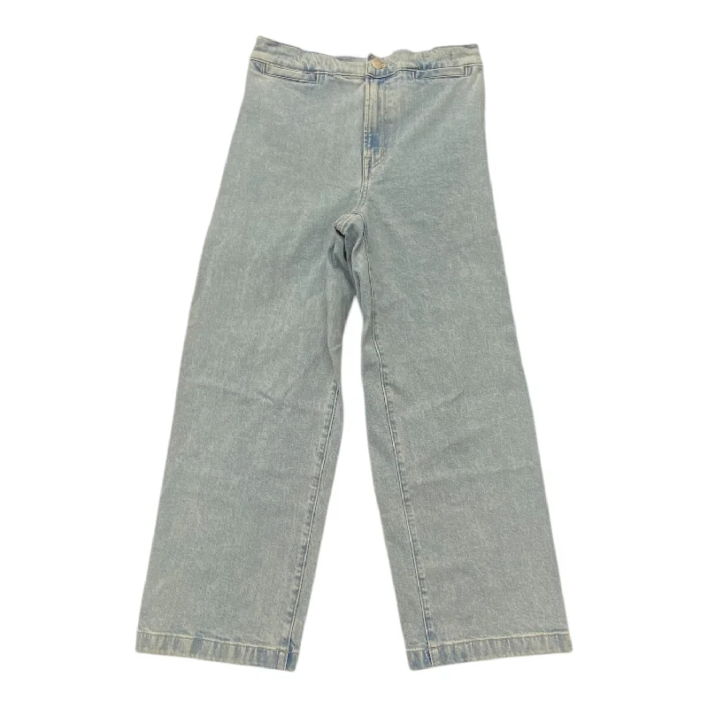 Wash and Wear Men's JeansJeans Wide Leg By Madewell In Blue, Size:4