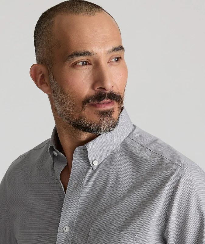 Men's Striped Long-Sleeve Shirts for a Maritime FeelWrinkle-Free Cadetto Shirt - FINAL SALE