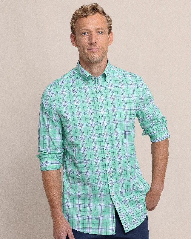 Men's Unique Dress Shirts for a Statement LookRiver Point Plaid Intercoastal Long Sleeve Sport Shirt
