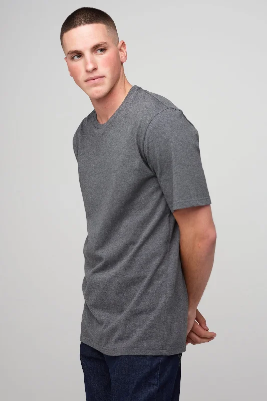 Men's Timeless Dress Shirts for Enduring StyleMen's Short Sleeve T Shirt - Charcoal