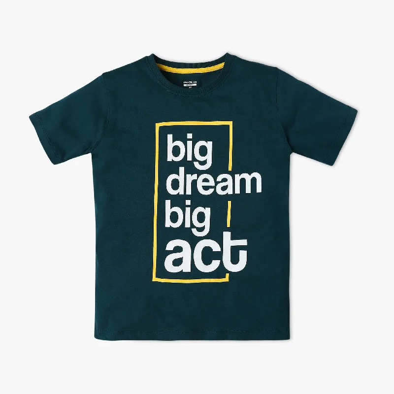 Men's Shirts with Belt AttachmentsBoy's Regular Fit Graphic T-Shirt