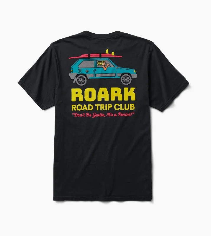 Men's Shirts with Ruffled HemlinesRoad Trip Club Premium Tee